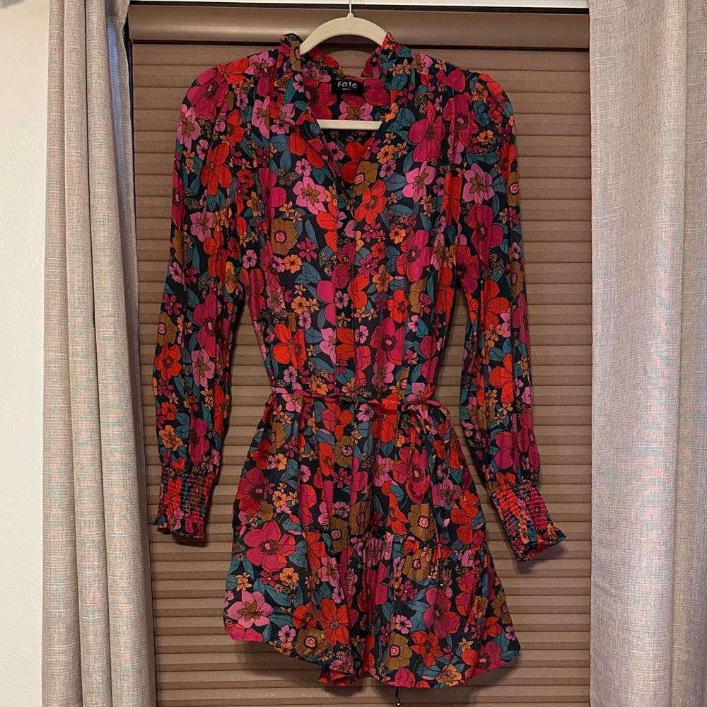 Floral Long Sleeve dress